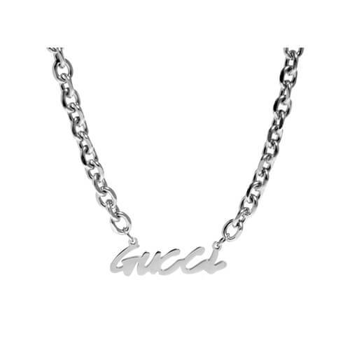 Personalized 304 stainless steel name plate jewelry wholesale thick oval chain custom silver word pendant necklaces bulk